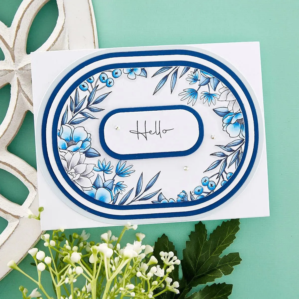 Essential Stylish Ovals Nesting Die Set Spellbinders S5-562