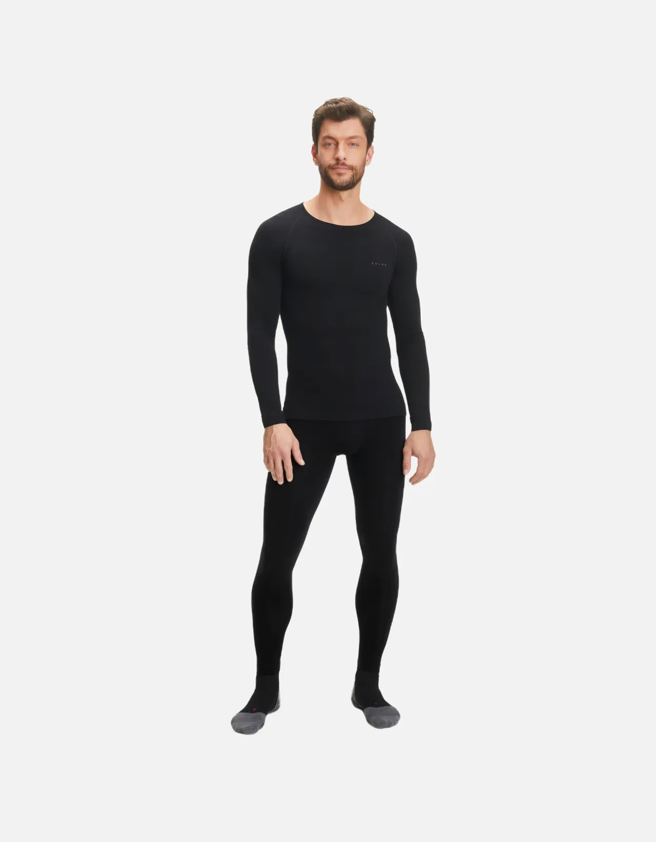 FALKE Men Tights Warm - Black