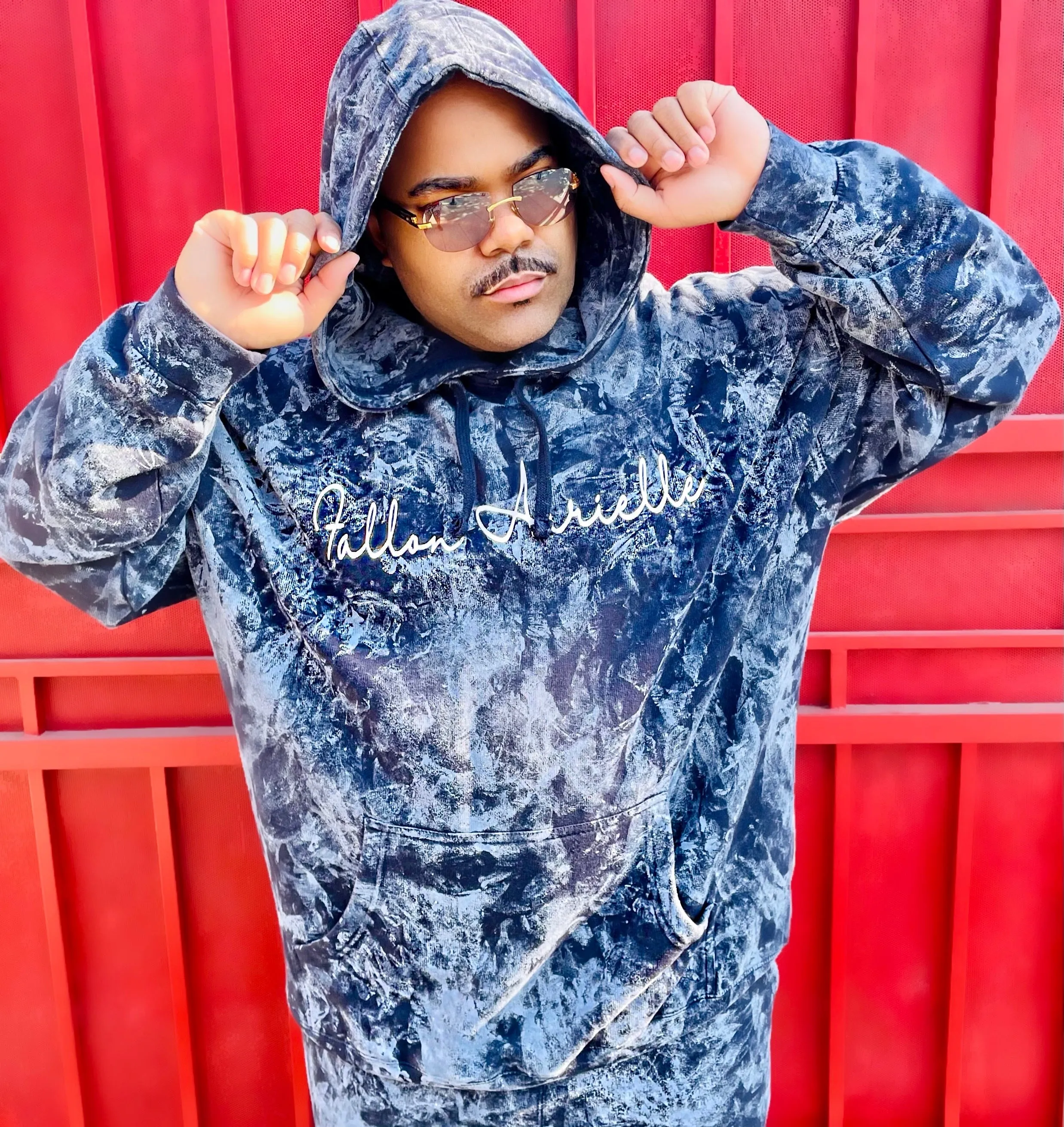 Fallon Aurielle Unisex Signature Platinum  Hoodie