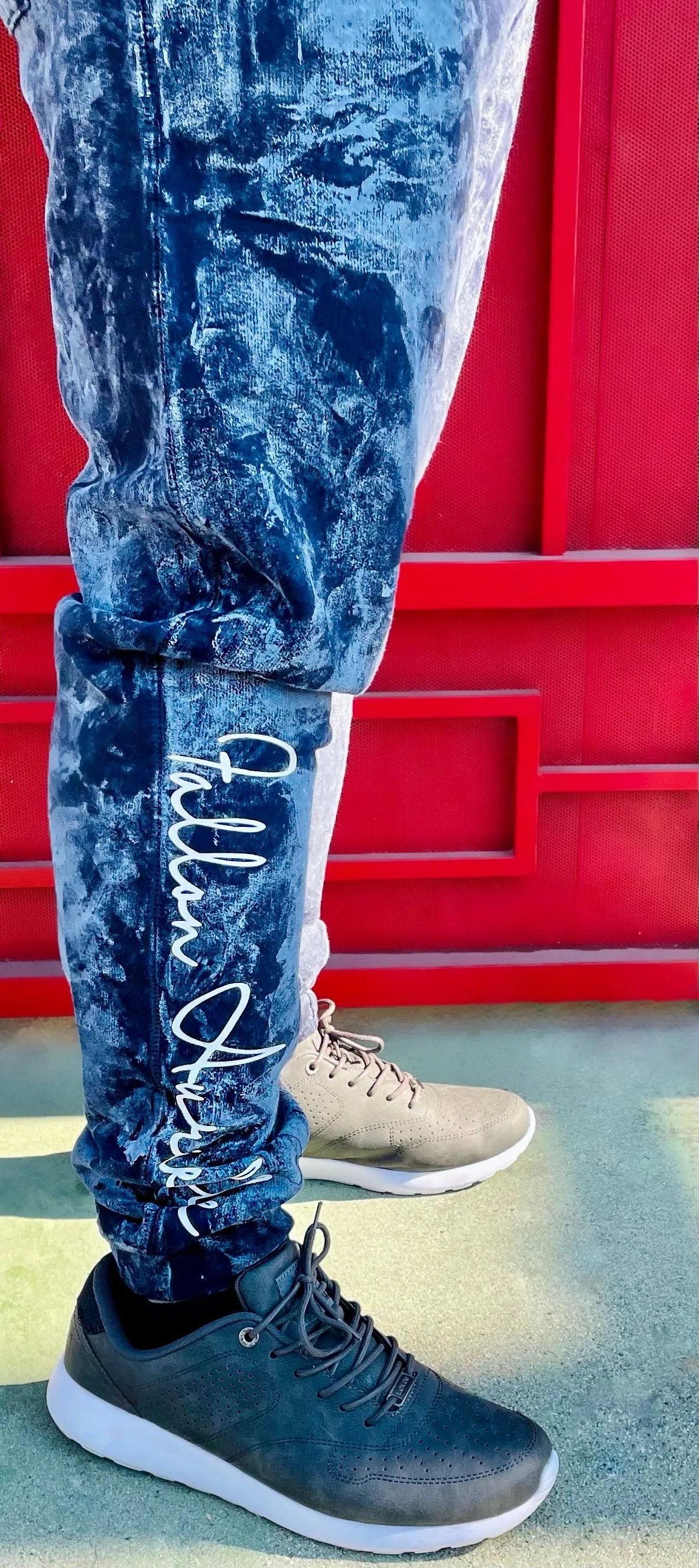 Fallon Aurielle Unisex Signature Platinum Joggers