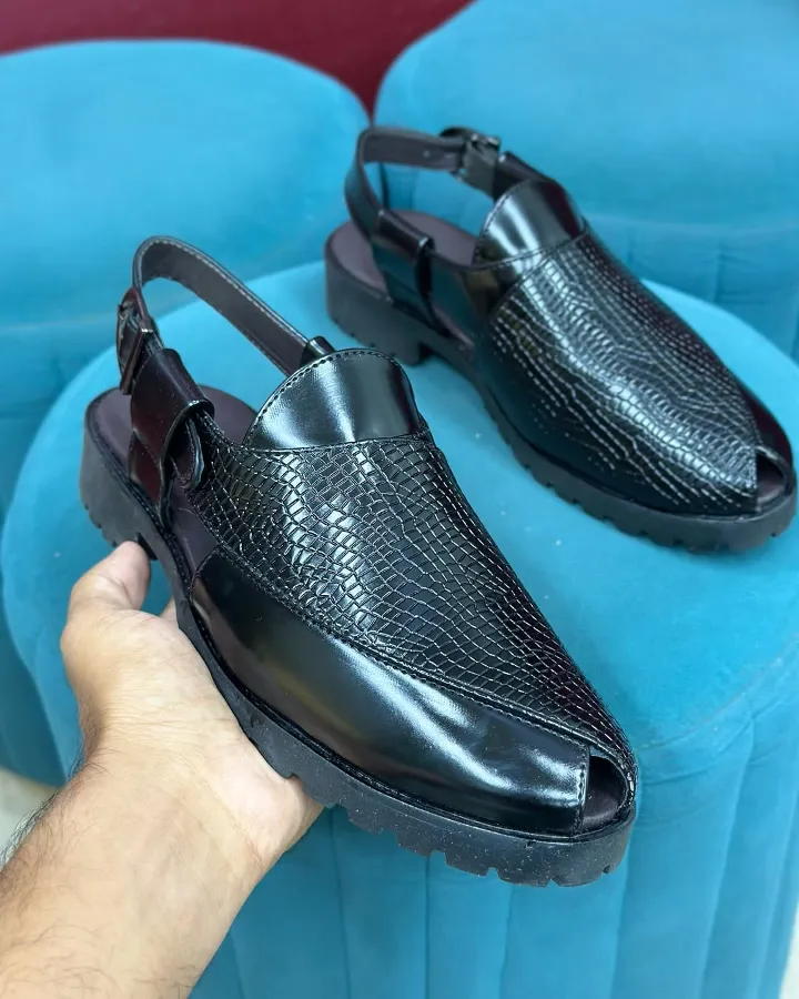 Fashion Woven Leather Sandals