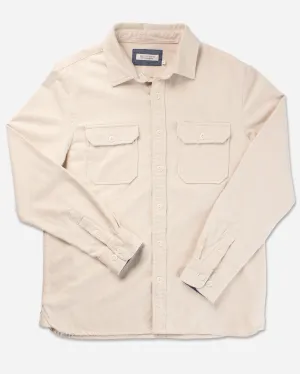 Flannel - Utility Shirt - Ecru H3