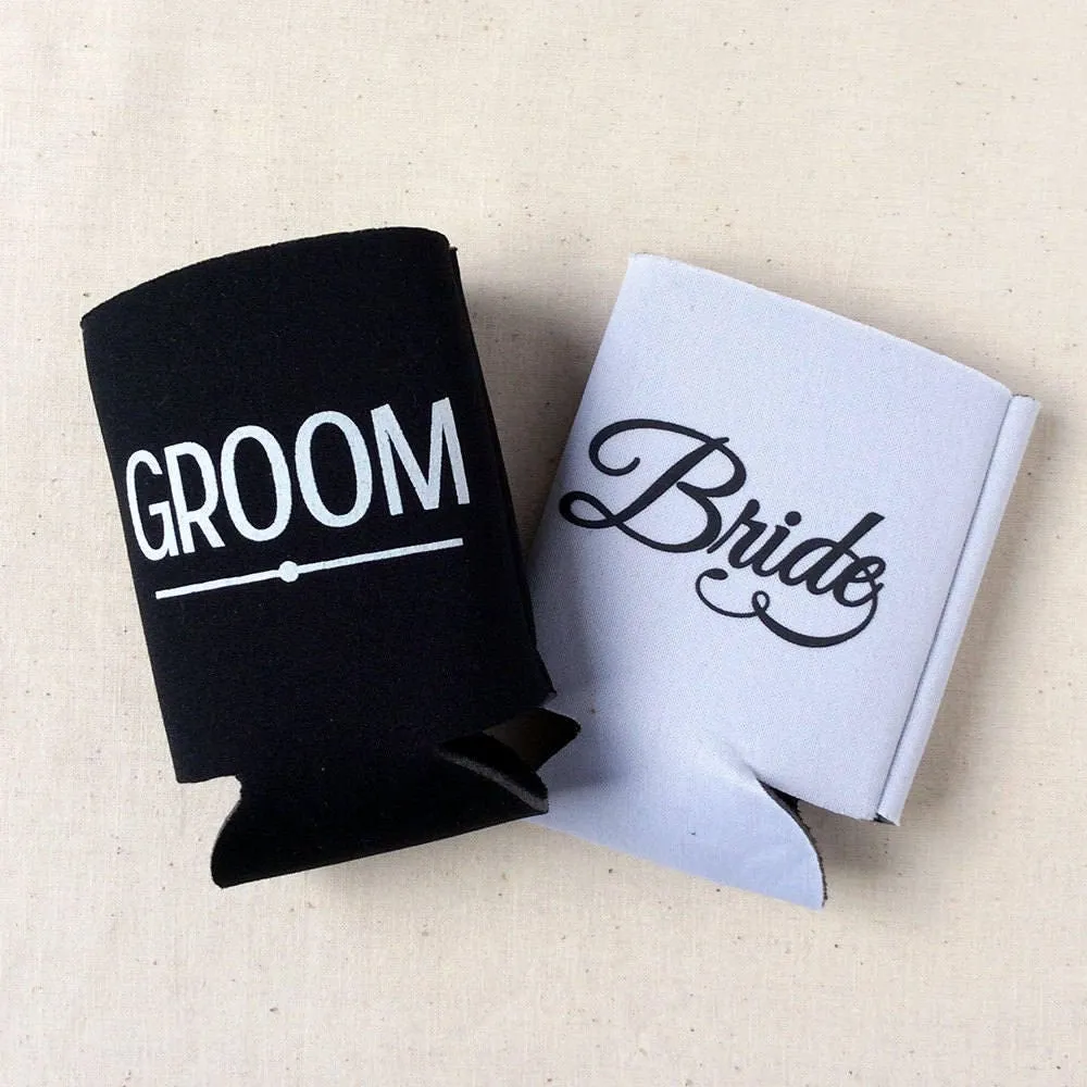 Forever and Always  - Wedding Can Cooler #206R