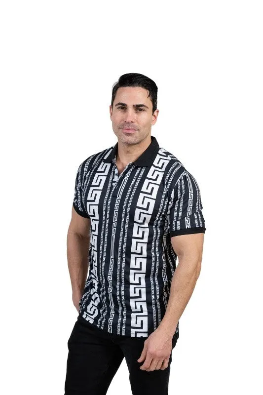 GGP-11 Urban Fusion Stylish Stretch Polo for Men