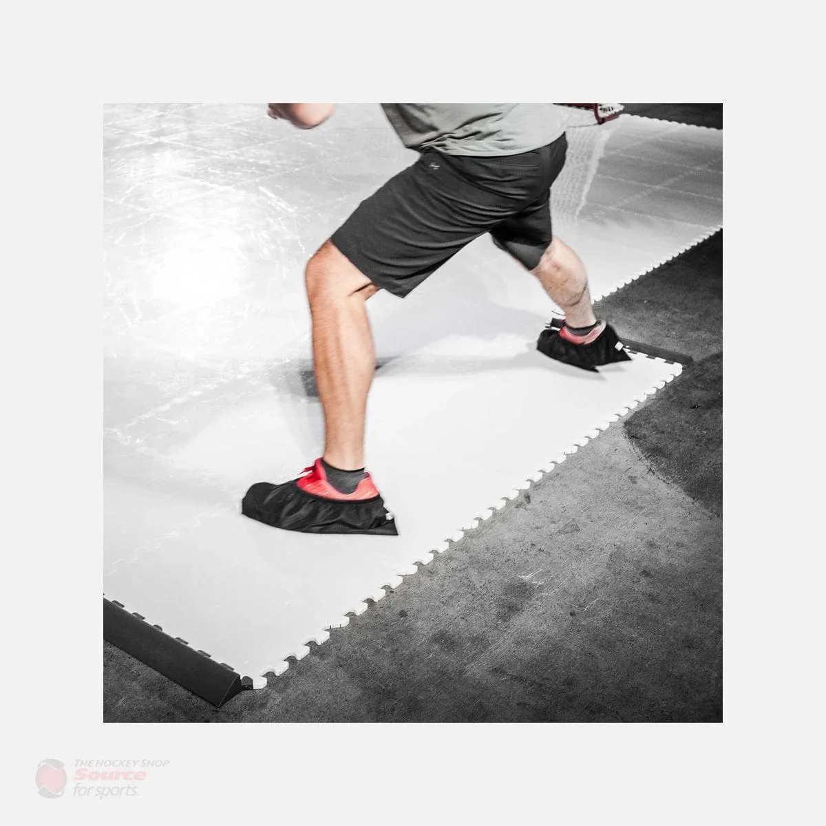 HockeyShot Dryland Allstar Tiles - Puck Stopper Edging