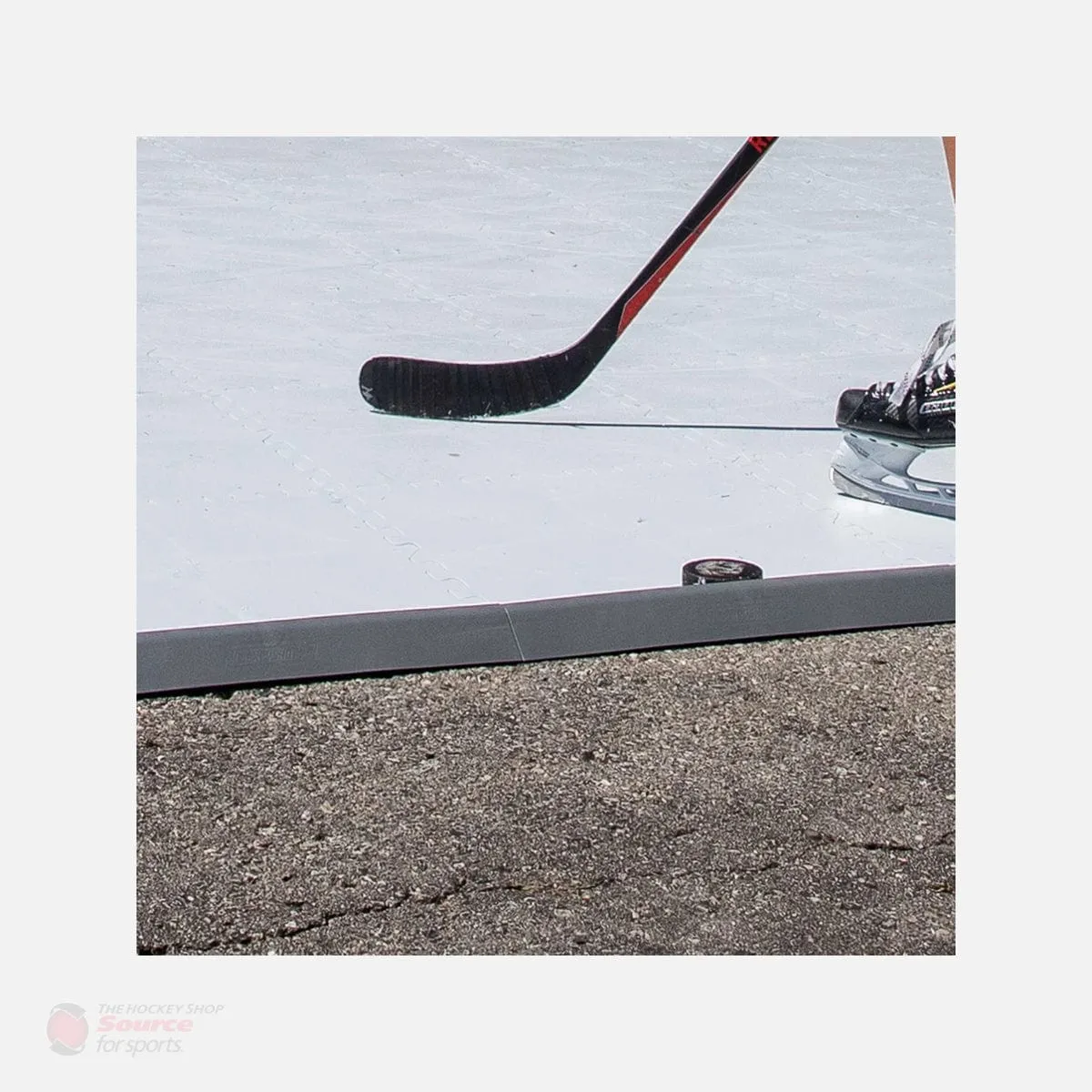 HockeyShot Dryland Allstar Tiles - Puck Stopper Edging
