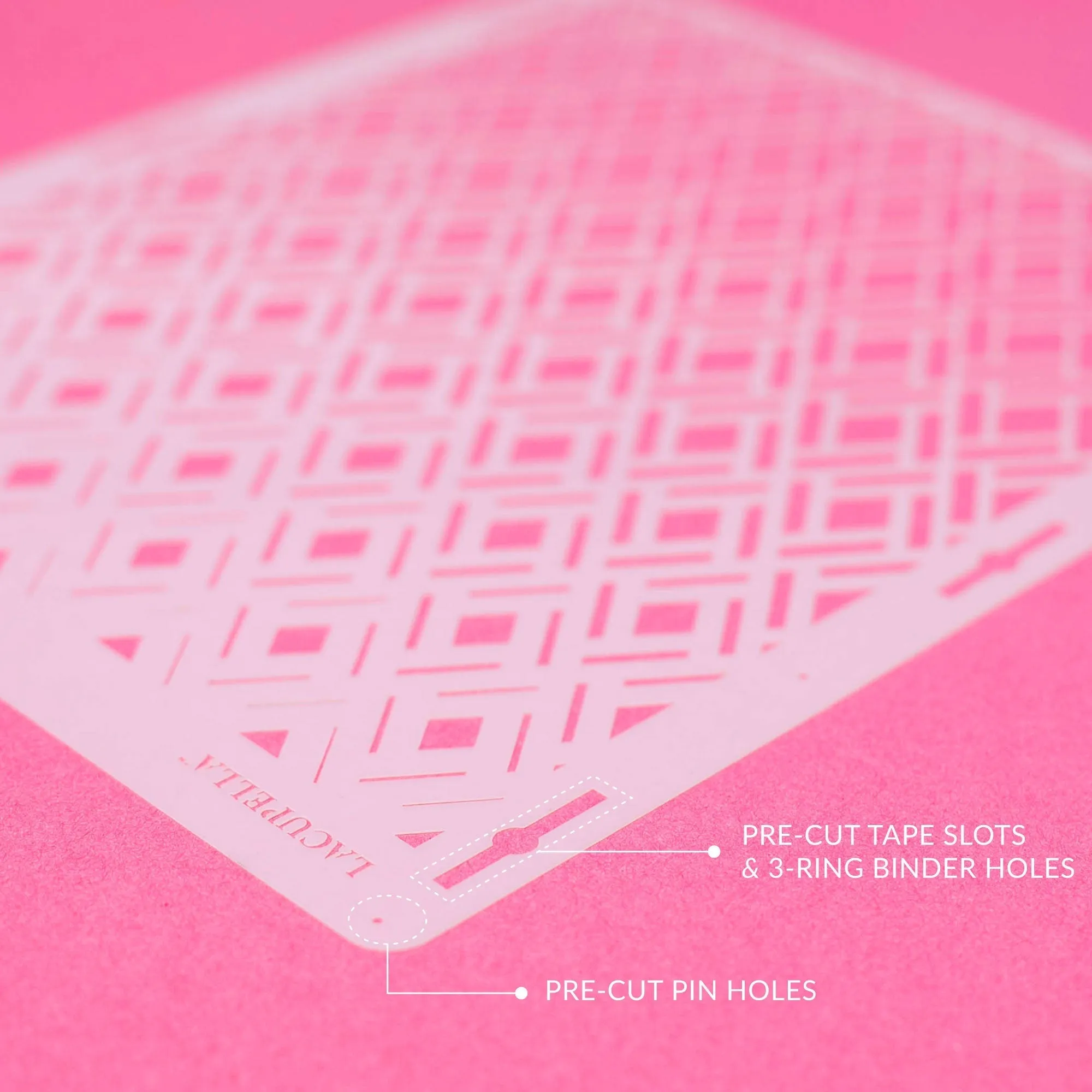 Holiday Cake Decorating Stencil COZY