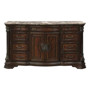 Homelegance Antoinetta Dresser in Warm Cherry 1919-5