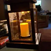 Homlly Classic Outdoor Solar Lantern Lamp