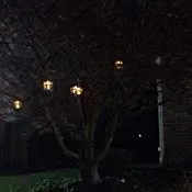 Homlly Classic Outdoor Solar Lantern Lamp