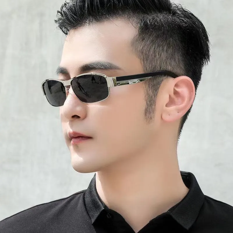 INSTOCK-New polarized trendy and stylish sunglasses for men.