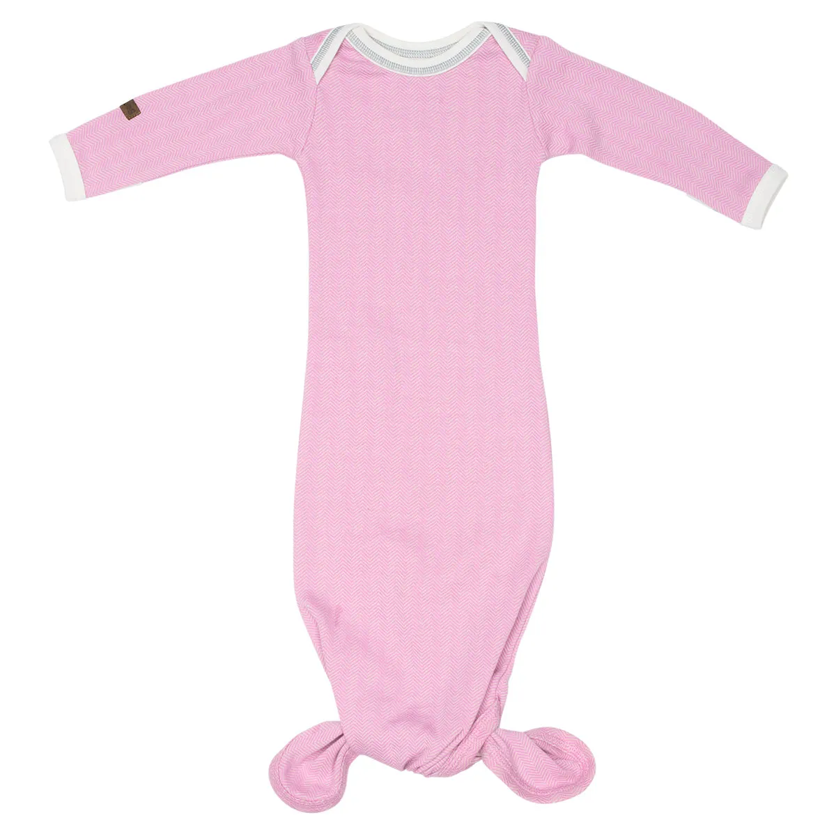 Juddlies Organic Nightie - Sunset Pink - 0-3m