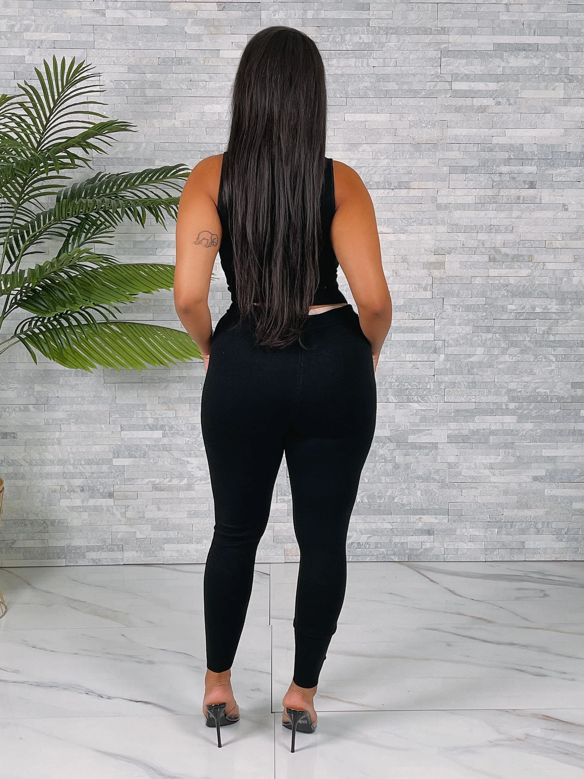 K6369SETP-Cozy Knit Jogger Set