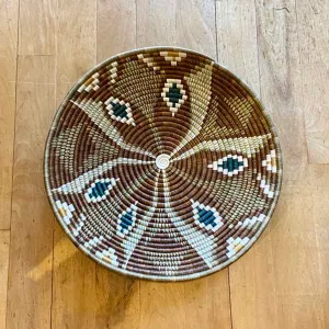 Kazi Sand Tilda Woven Wall Plate - L