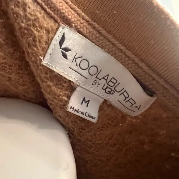 Koolaburra by UGG cozy Sherpa cardigan w/rib trim