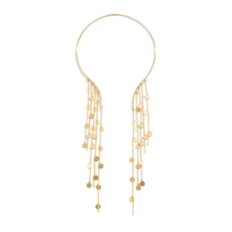 Ladies Stylish Tassel Sequin & Artificial Pearl Necklaces