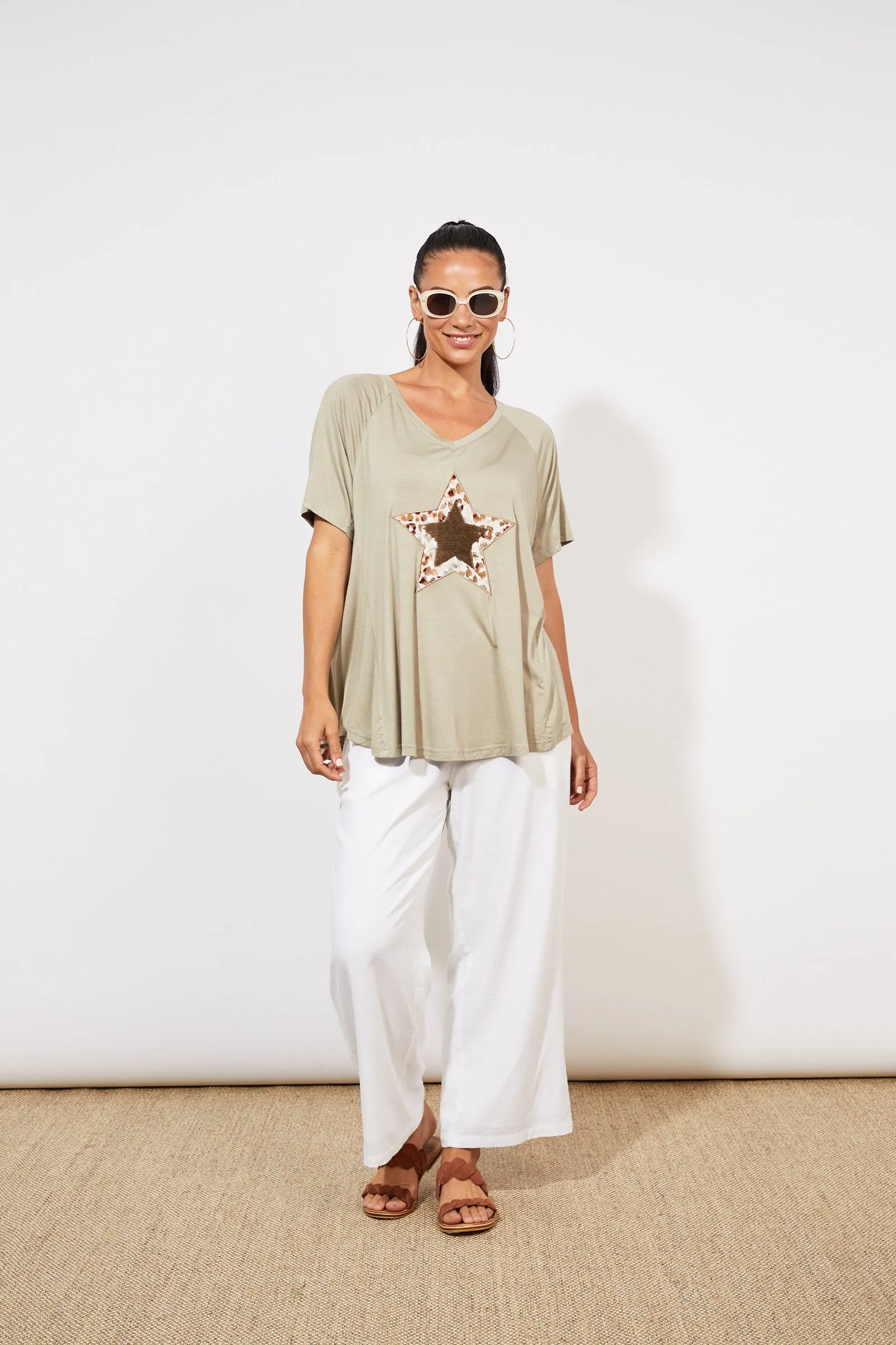 Lamu T-Shirt - OSFM - Savanna Sage