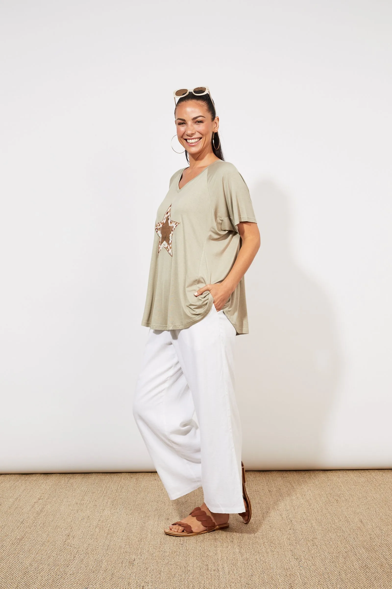 Lamu T-Shirt - OSFM - Savanna Sage