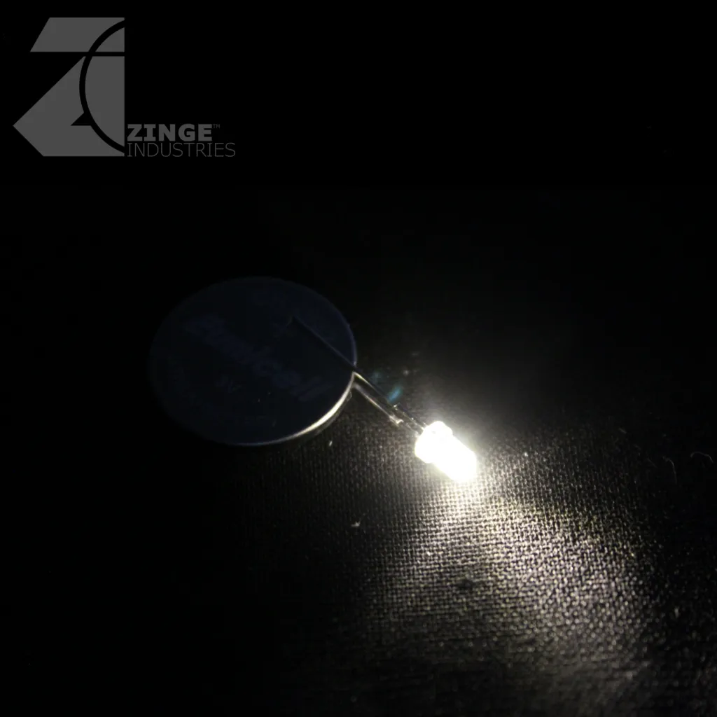 LEDs - Set of 10 - Warm White - Blinking