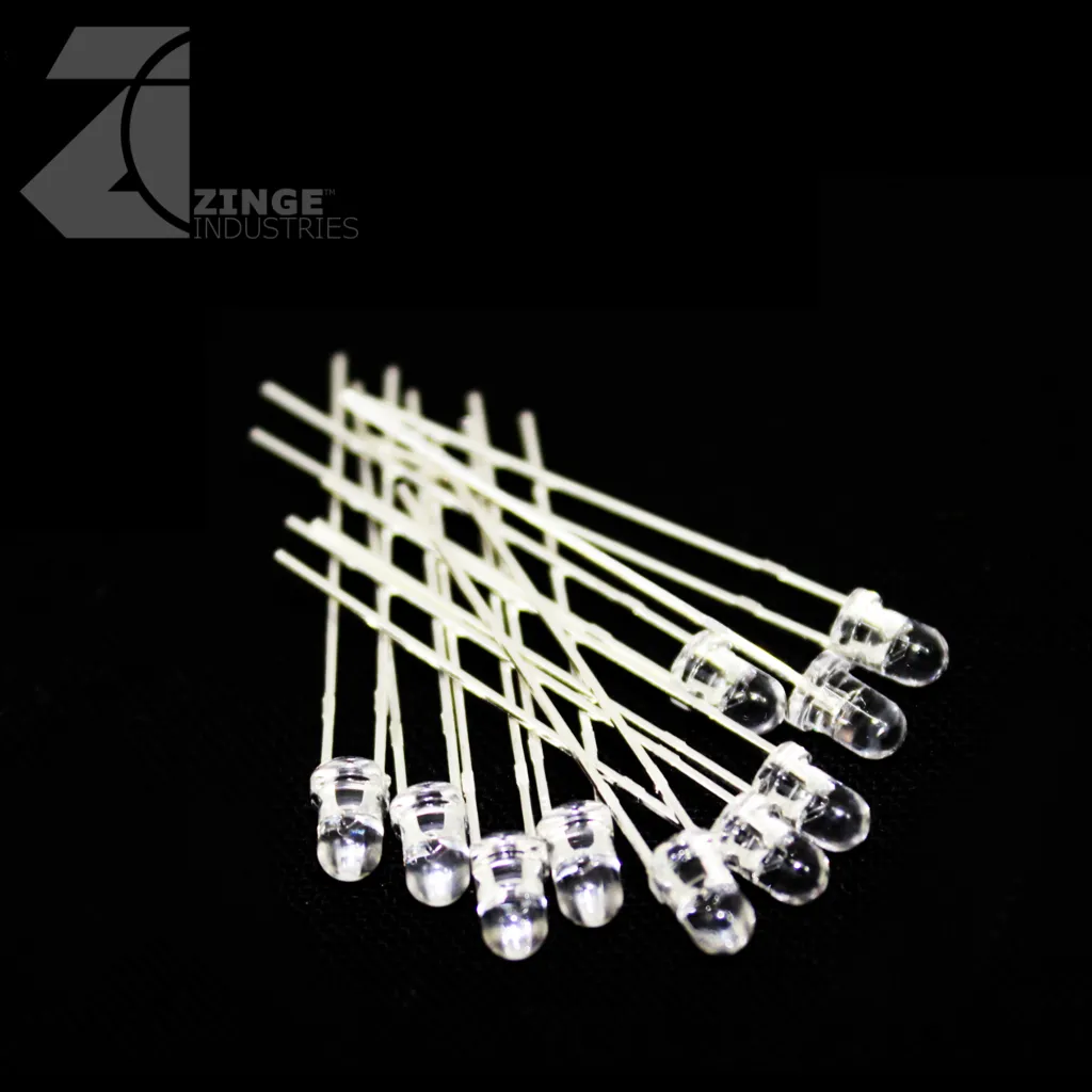 LEDs - Set of 10 - Warm White - Blinking