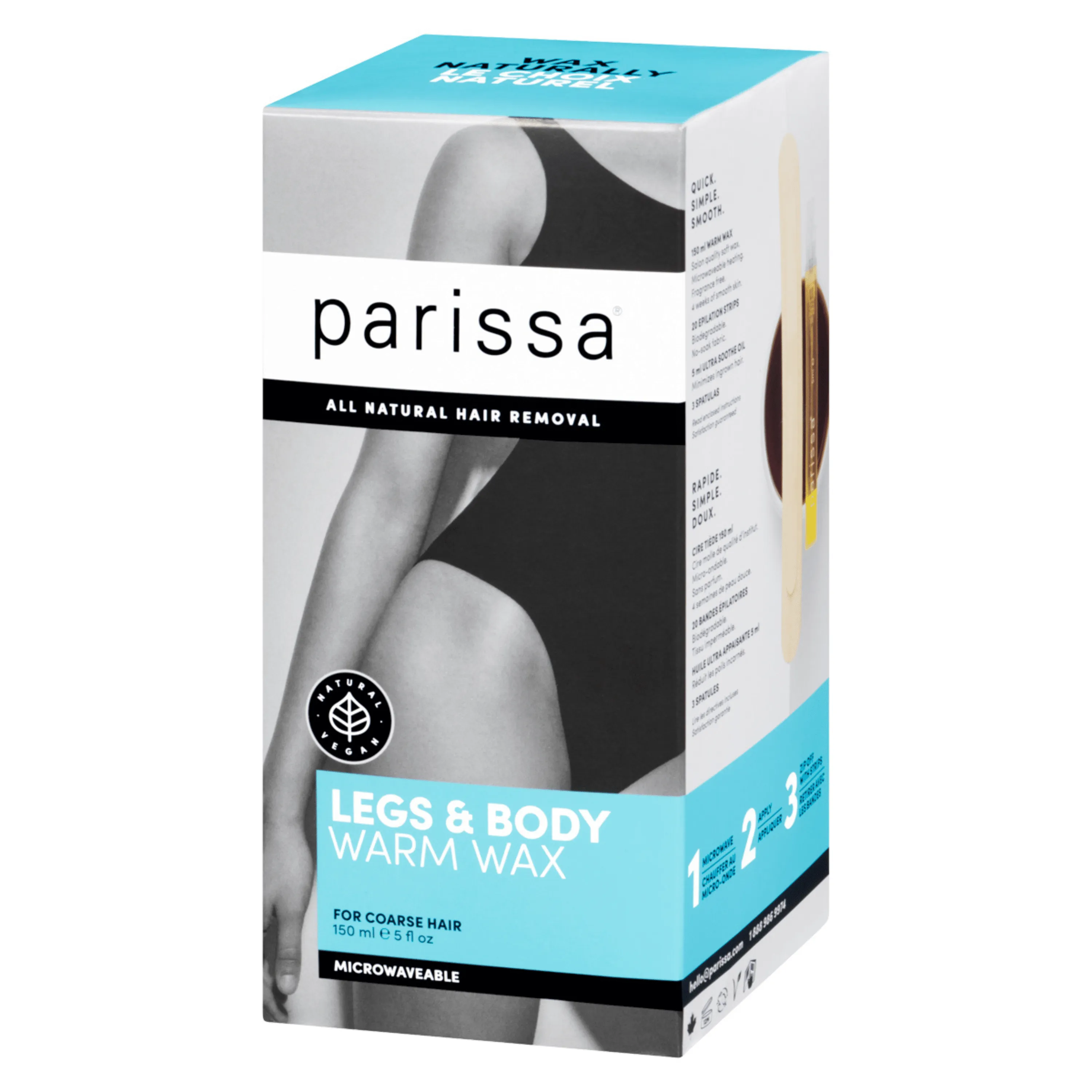 Legs & Body Warm Wax