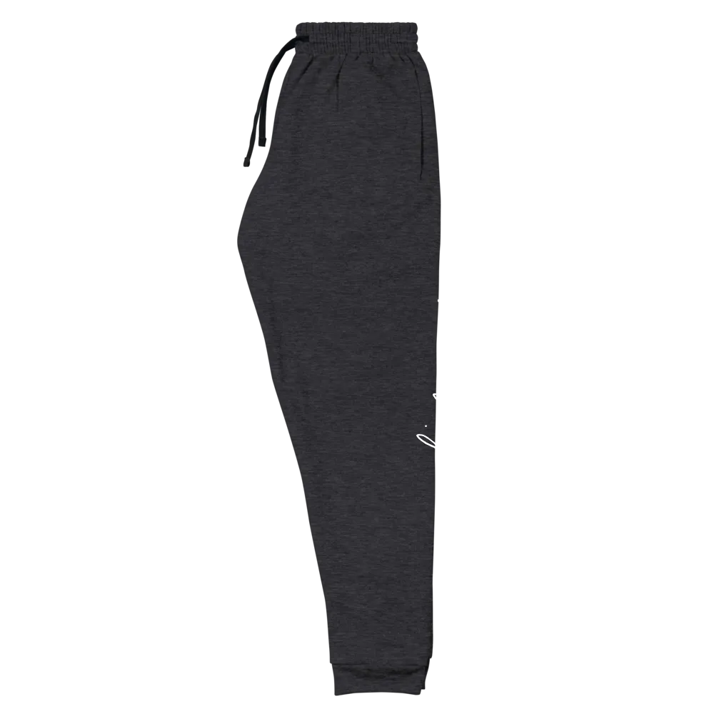 Live More Cursive Unisex Joggers