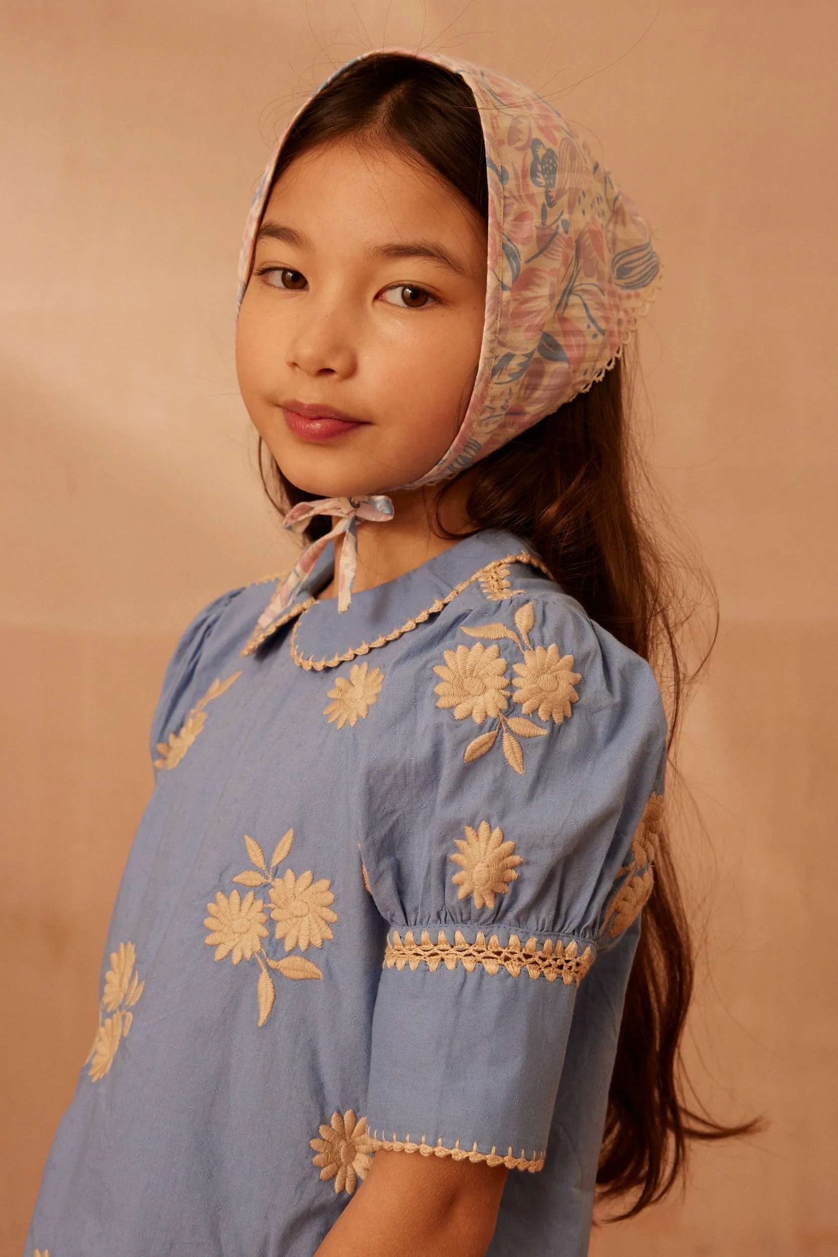 Loretta Short Set, Cornflower