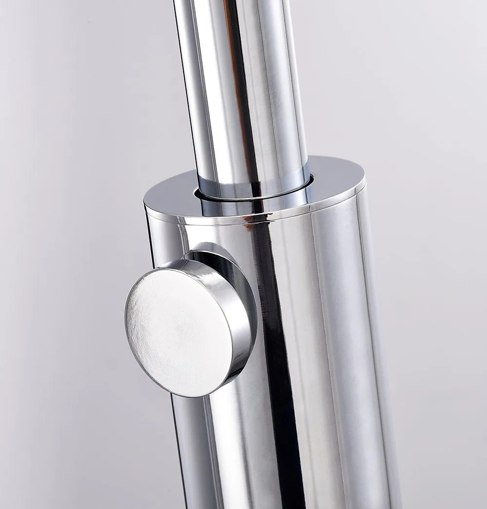 Matilda Floor Lamp - Chrome