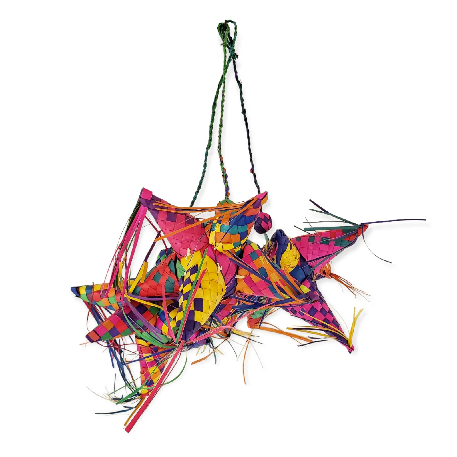 Mexican Colorful Pinata Palm Ornament