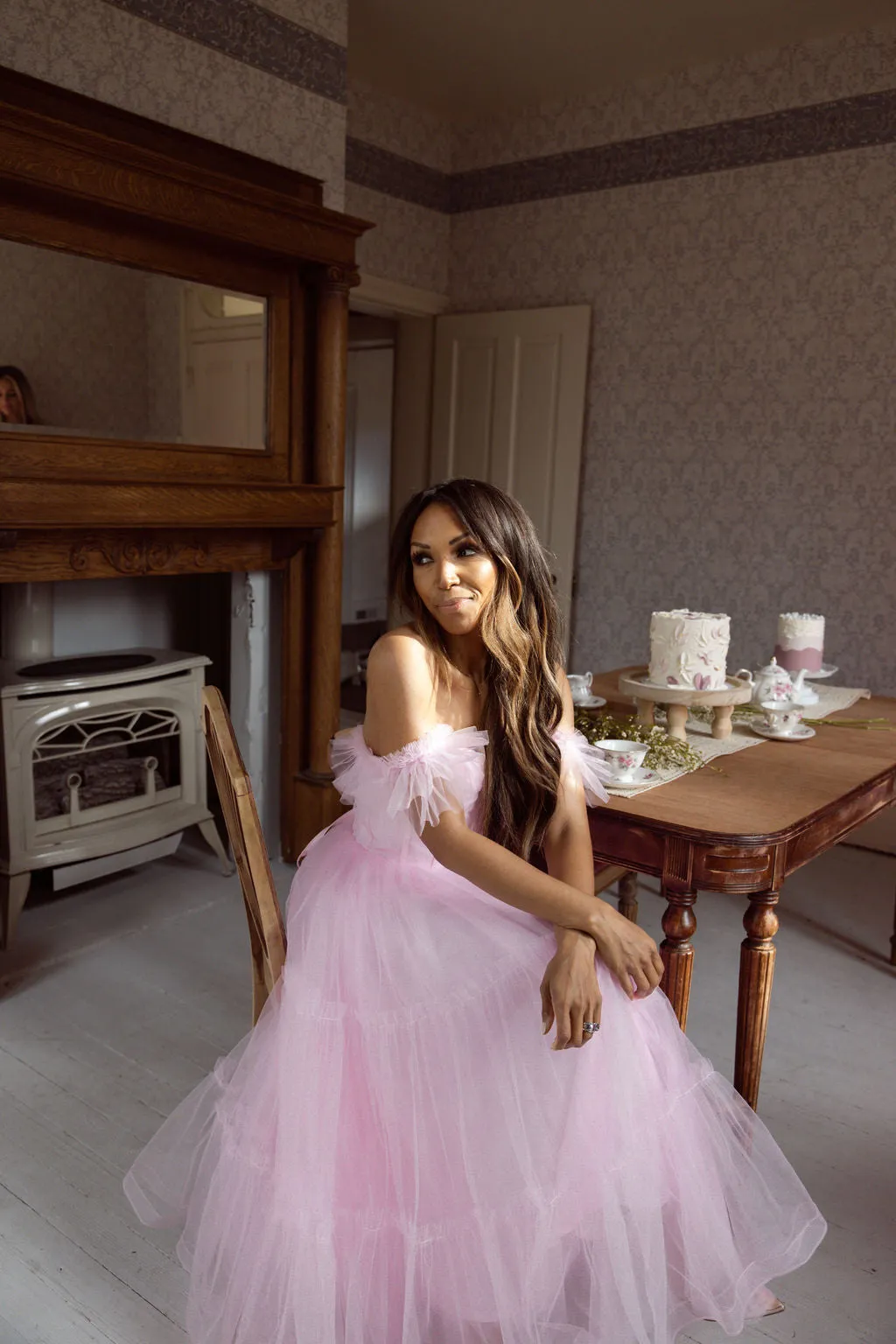Mia Dress- Light Pink