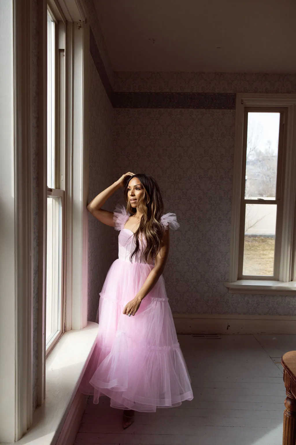 Mia Dress- Light Pink