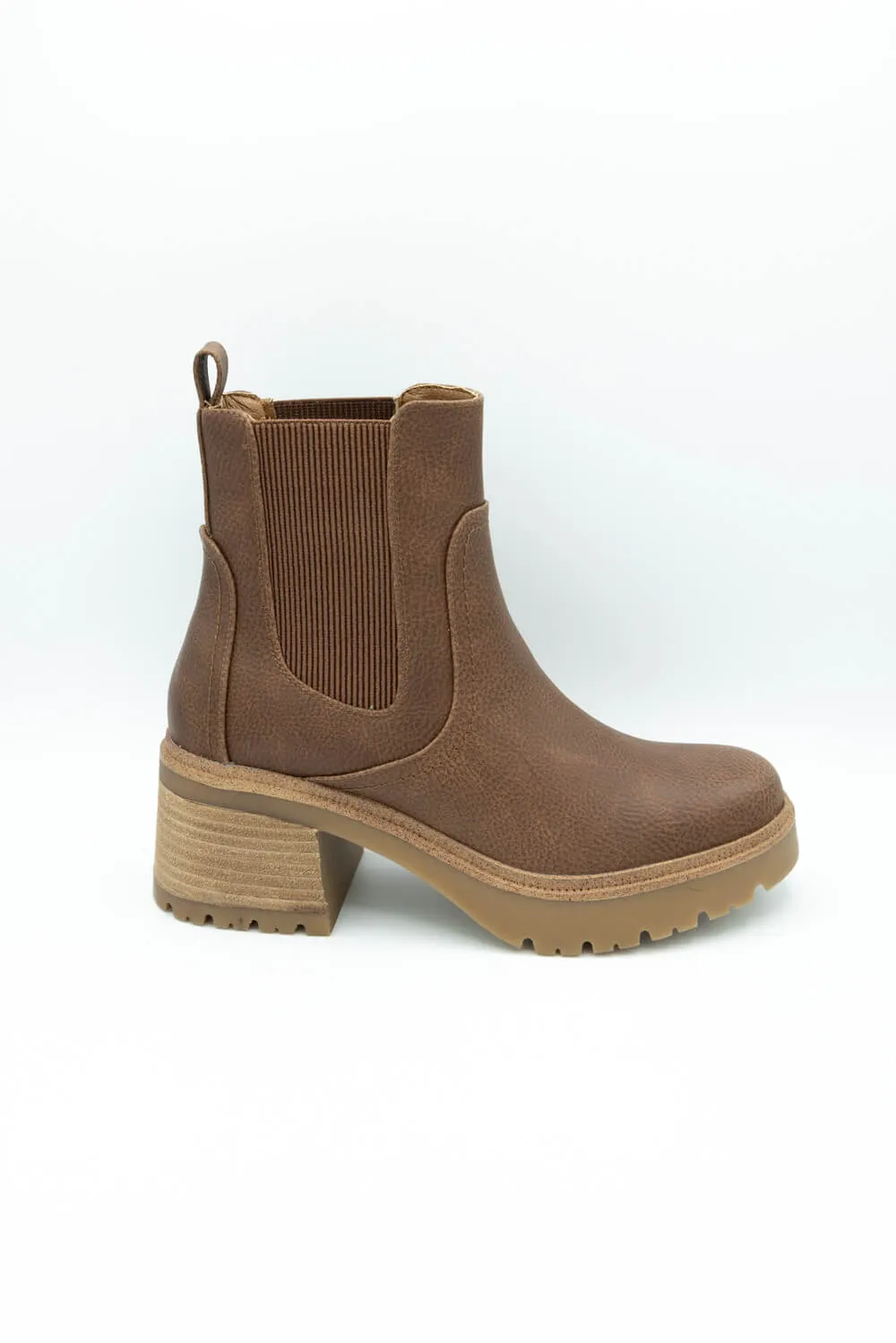 MIA Irie Luggage Booties for Women in Brown | GS1472401-LUGGAGE