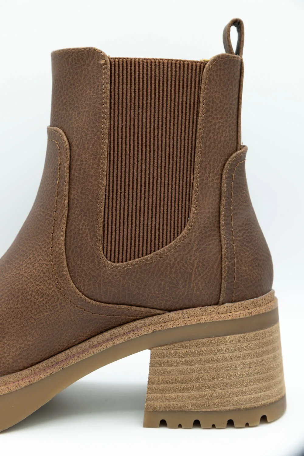 MIA Irie Luggage Booties for Women in Brown | GS1472401-LUGGAGE