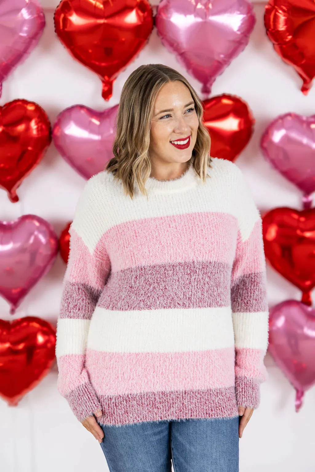 Michelle Mae Cozy Block Sweater