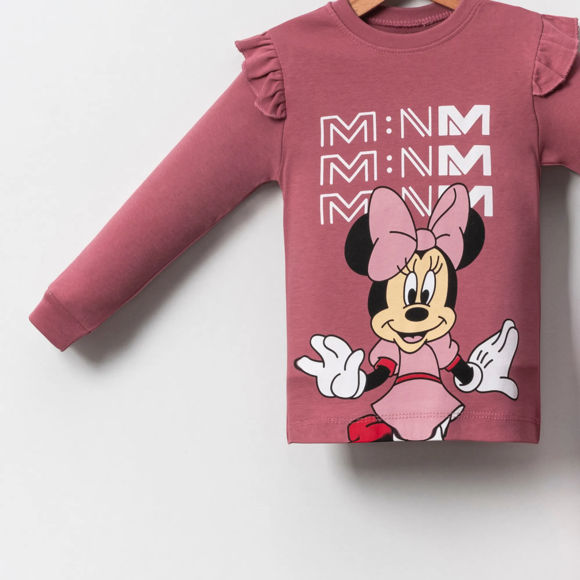 Mini Minnie Girls Cotton Pyjamas