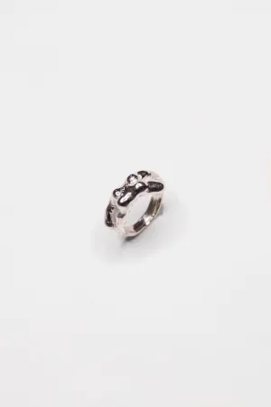 Moon Landing Ring in Silver