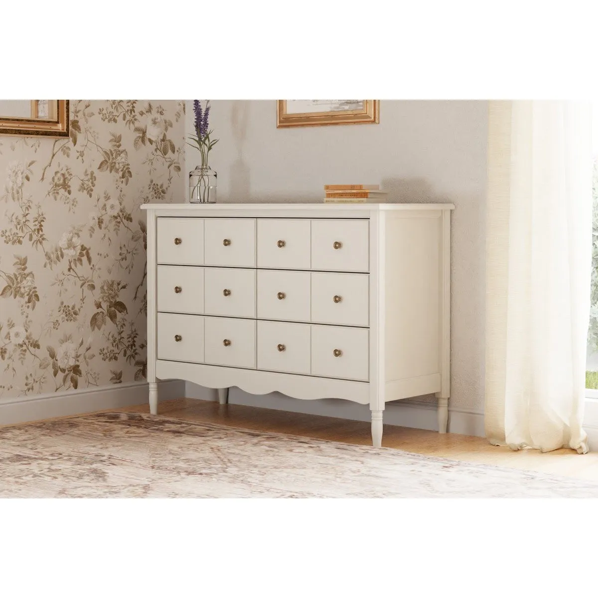 Namesake Liberty 6 Drawer Dresser - Warm White