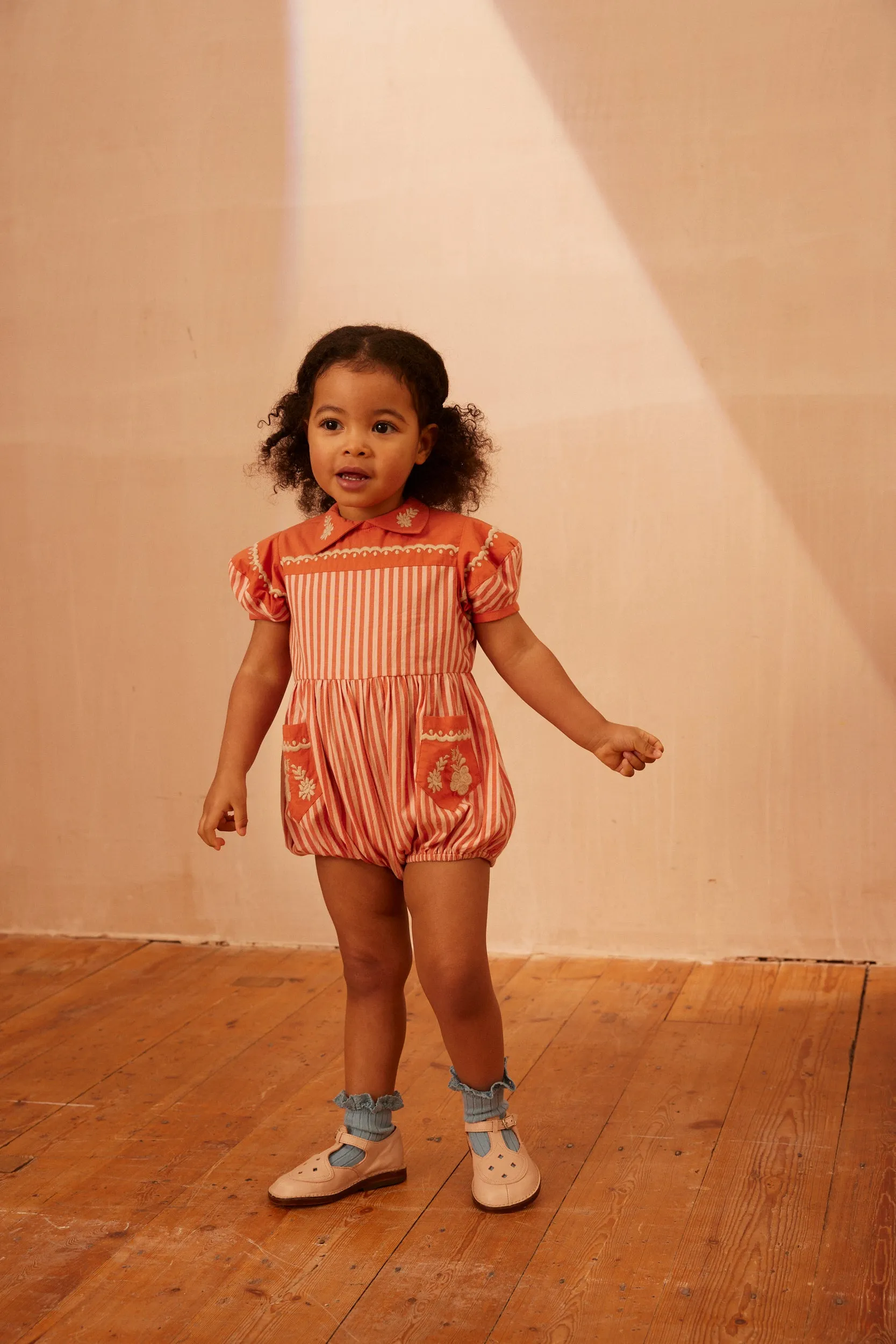 Nellie Romper - Mayols Stripe