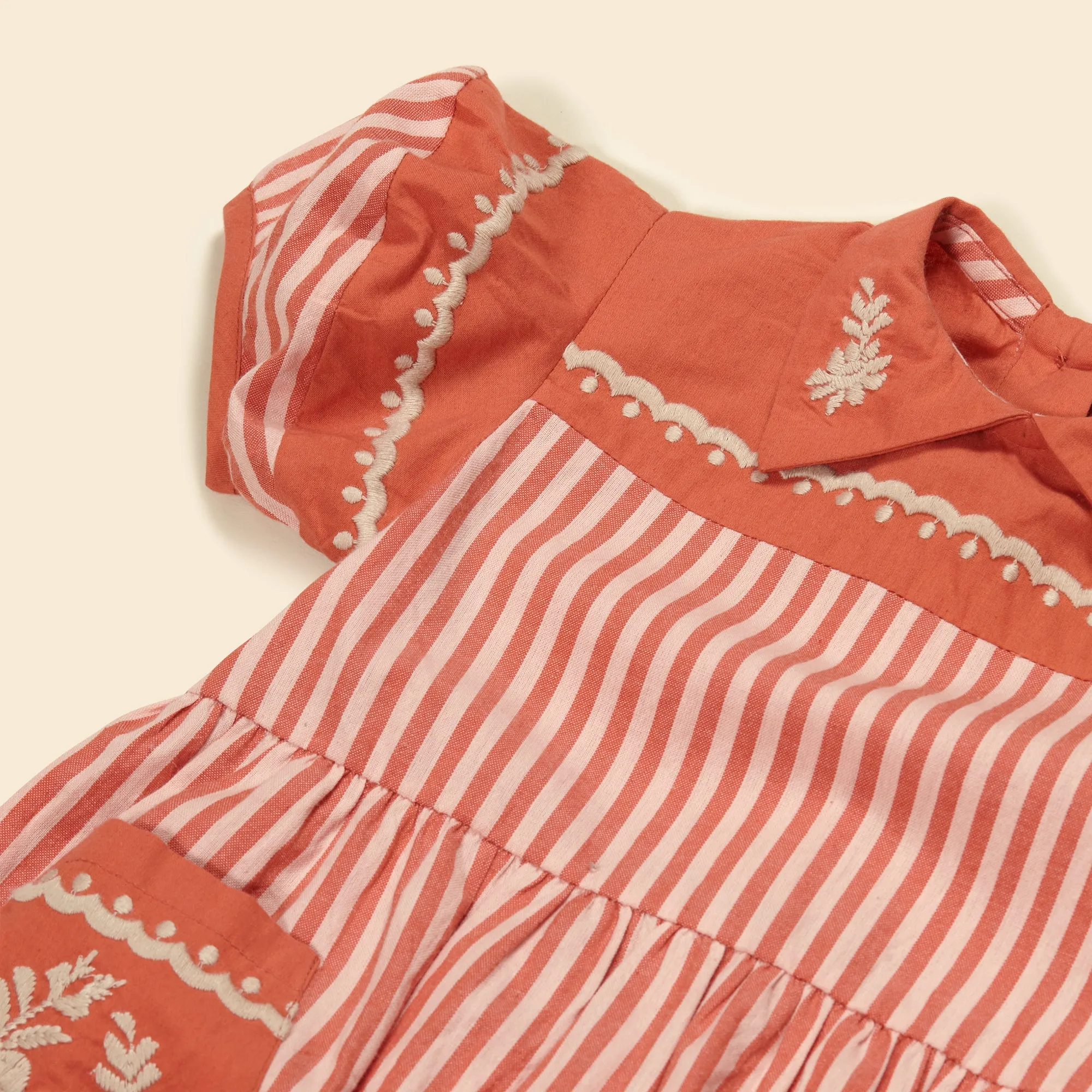 Nellie Romper - Mayols Stripe
