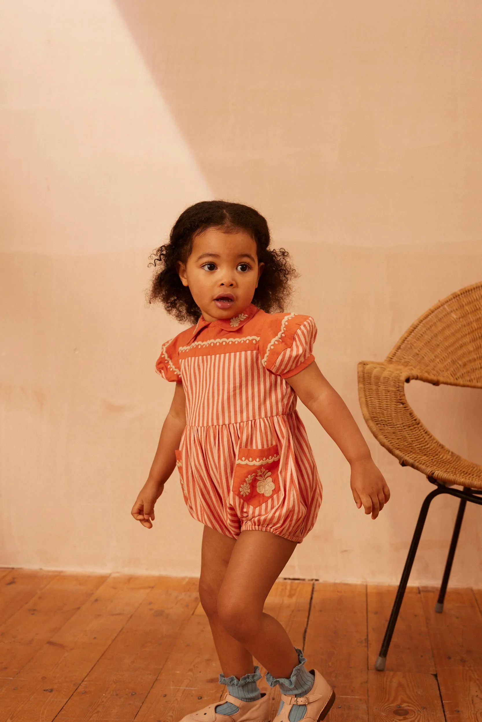 Nellie Romper - Mayols Stripe