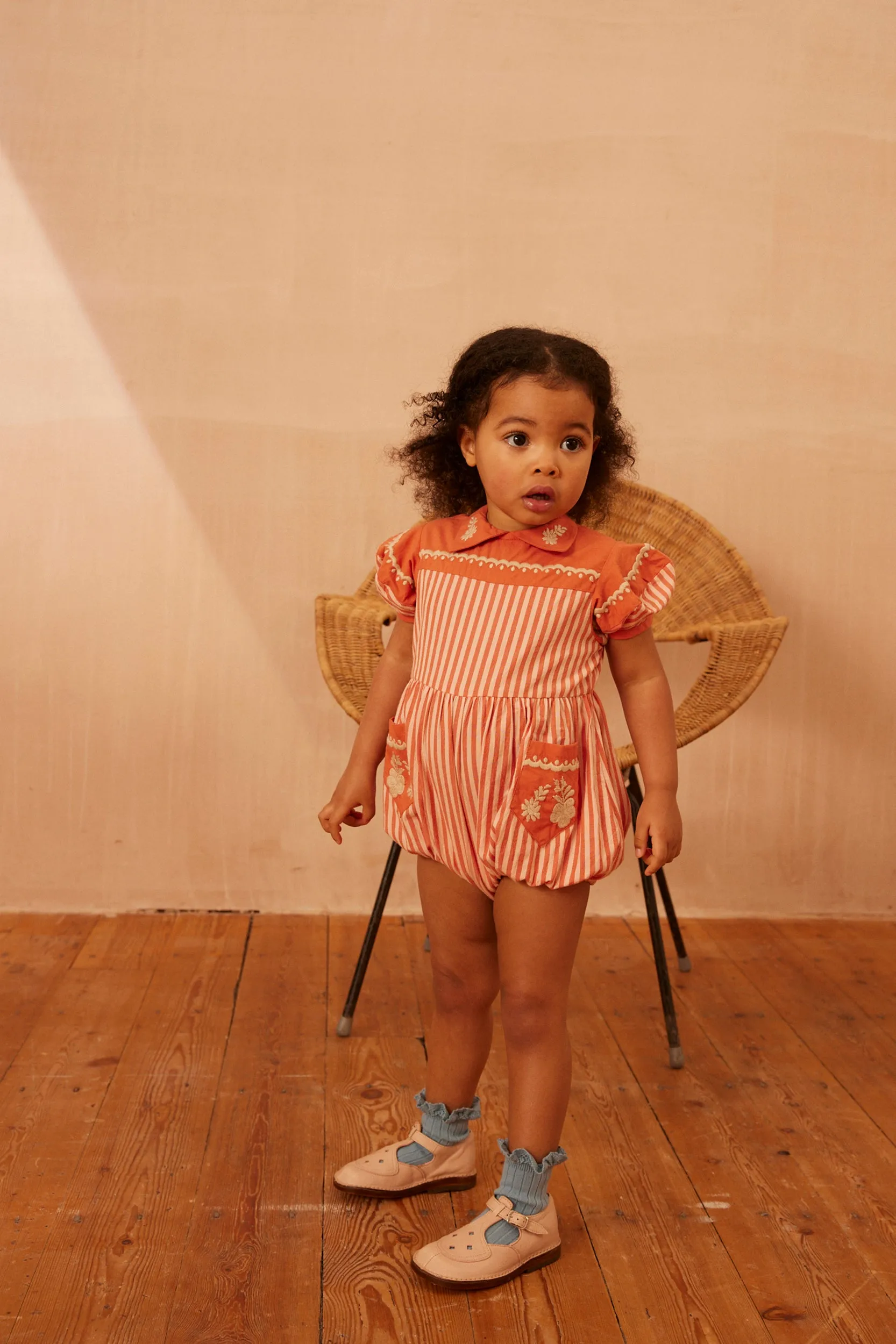 Nellie Romper - Mayols Stripe