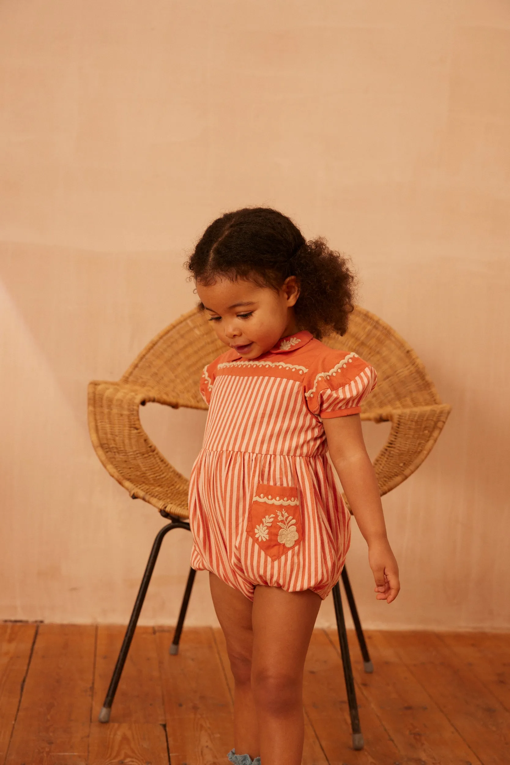Nellie Romper - Mayols Stripe
