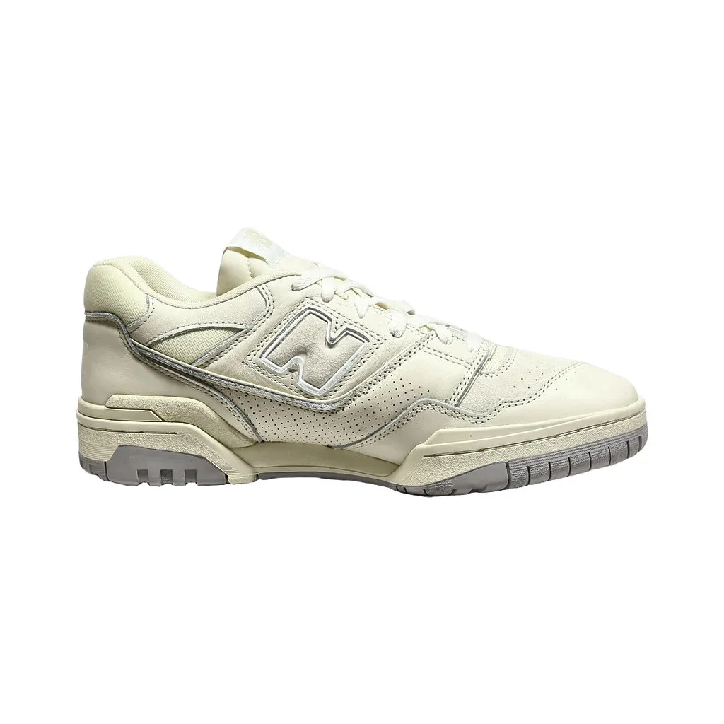 New Balance 550 Low-Top Sneakers Leather Beige Color For Men