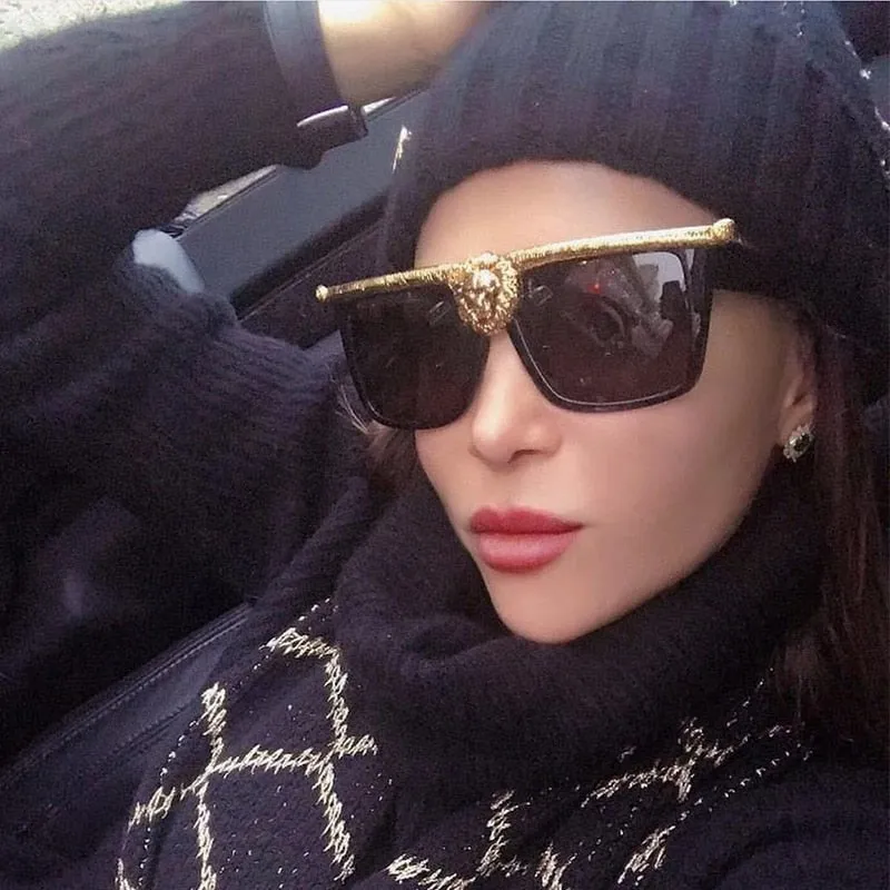 New Fashion Designer Square Sunglasses Women Men Sunglass Luxury Modern Stylish Sun Glasses UV400