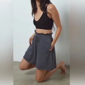 NEW - Lunya Cozy Cotton Silk Loose Shorts