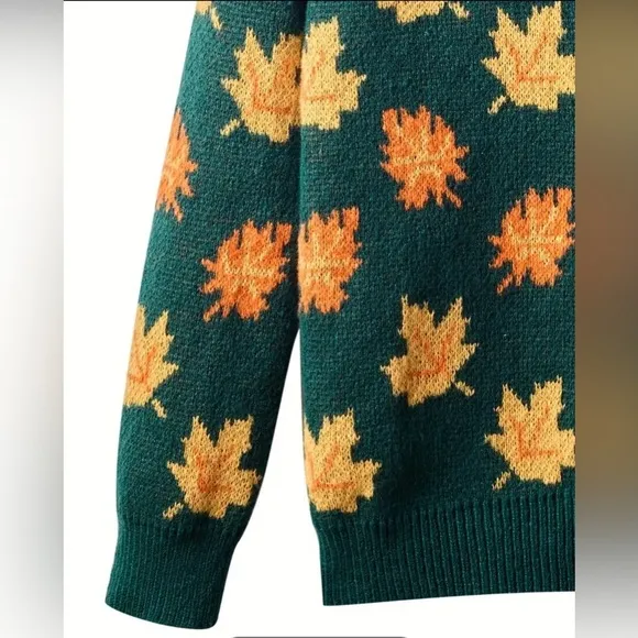 NEW The Big Maple Leaf Cozy Sweater