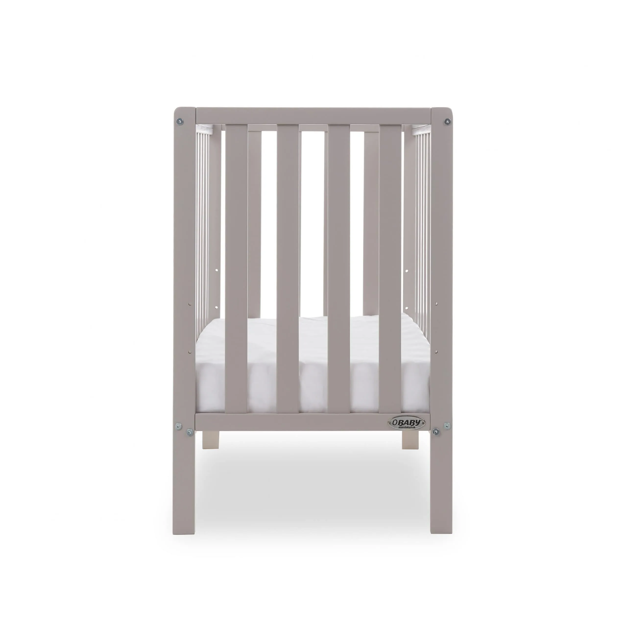 Obaby Bantam Space Saver Cot Warm Grey