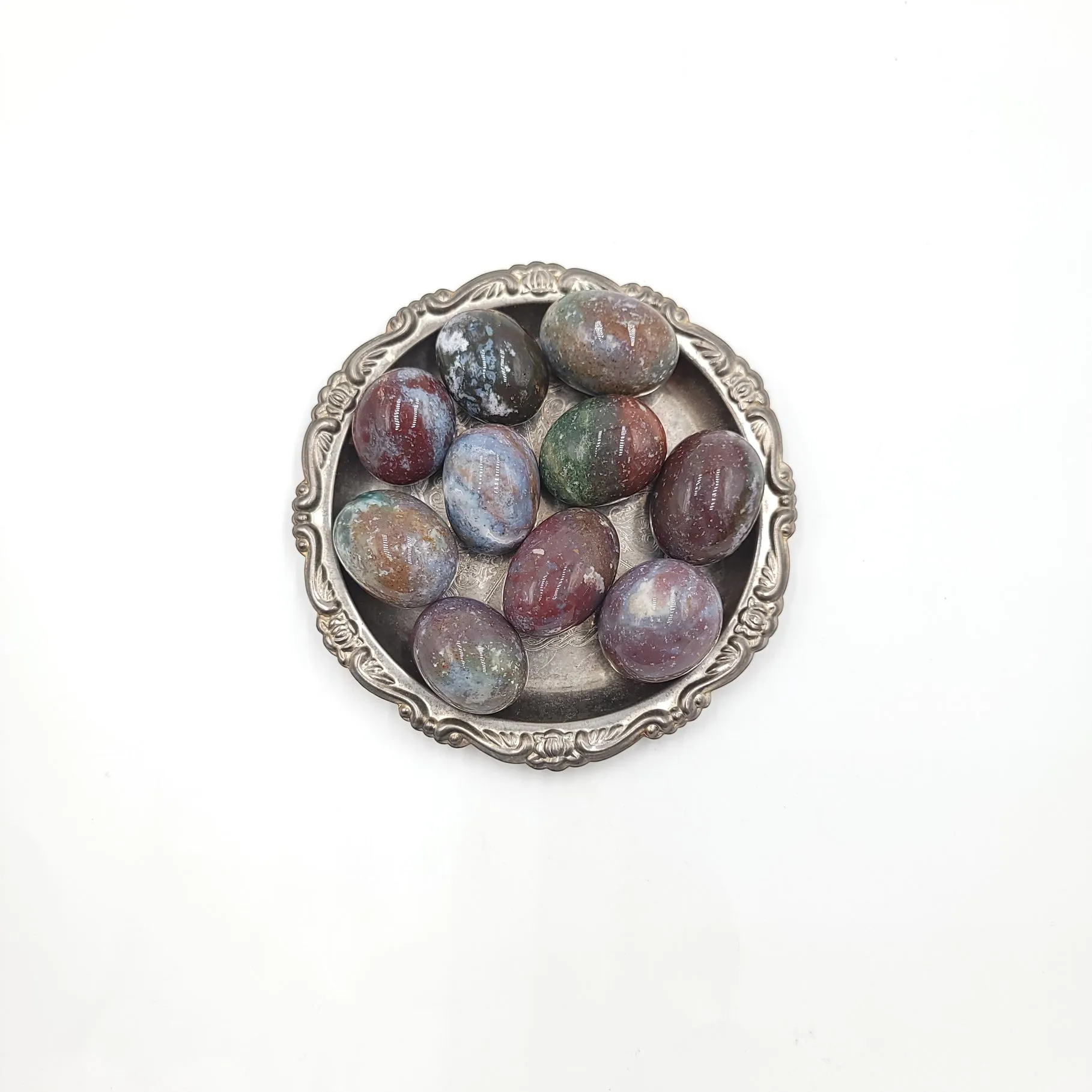 Ocean Jasper Tumbled Stone HQ