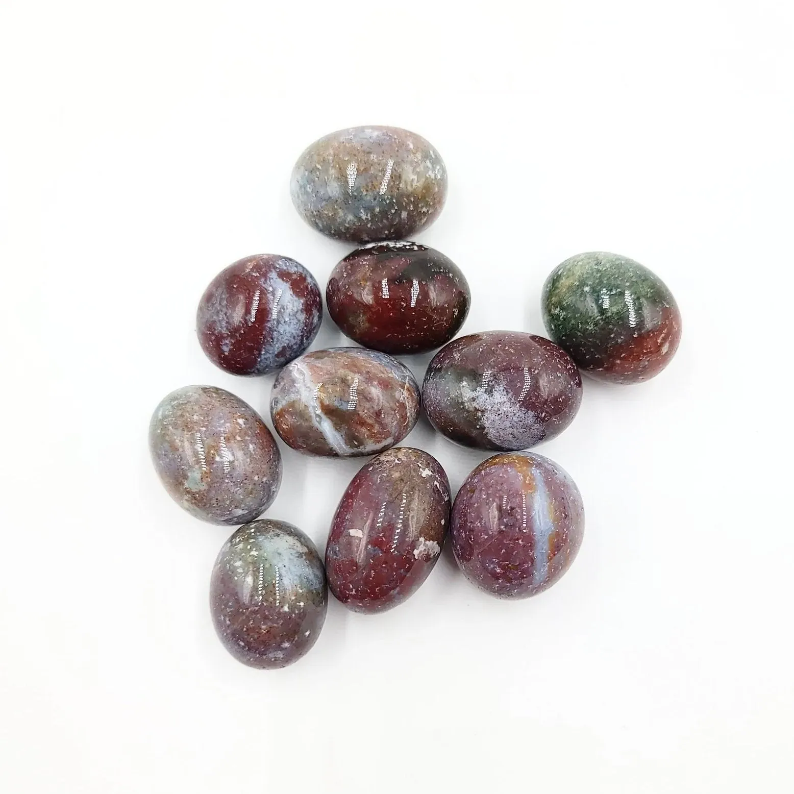 Ocean Jasper Tumbled Stone HQ