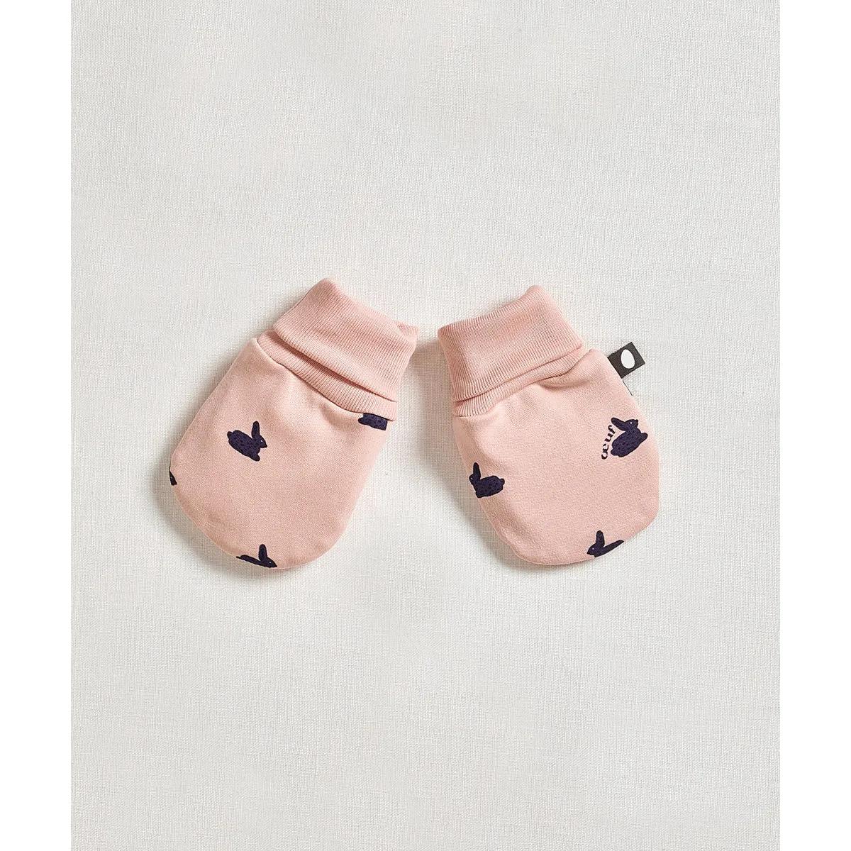 Oeuf Mittens Silver Peony/Bunny